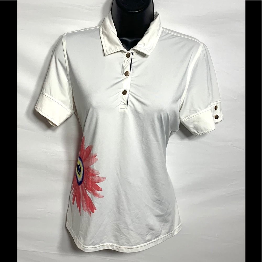 Fairway & Greene Women’s Collared Golf Shirt Sm